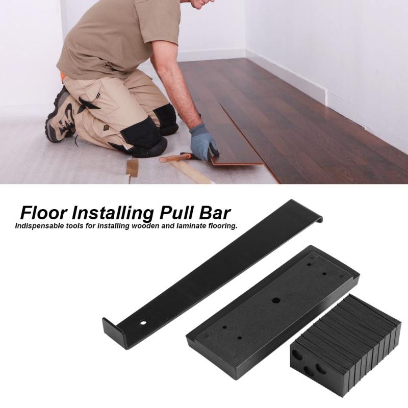 Durable Wooden Floor Installation Kit Fitting Set Spacers Pull Bar