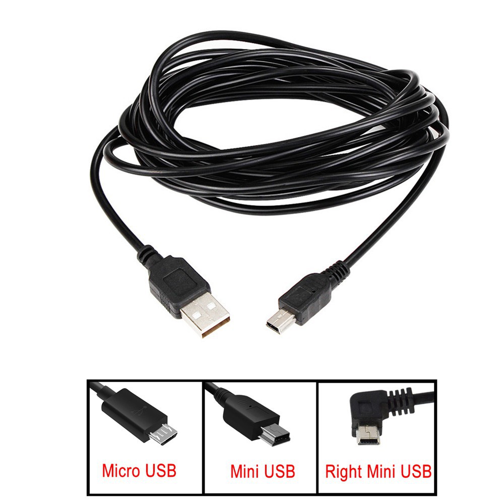 mini usb car charger cable