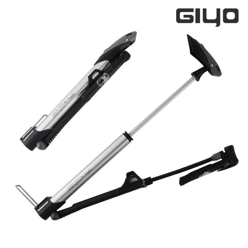 Giyo Bicycle Pump Gm 71 Portable Mini Aluminum Alloy High Pressure Shopee Malaysia