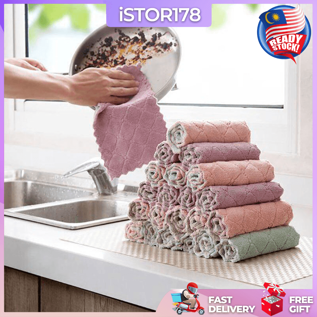 OILFREE MAGIC CLEANING CLOTH/ DOUBLESIDED KITCHEN CLOTH/ MICROFIBER