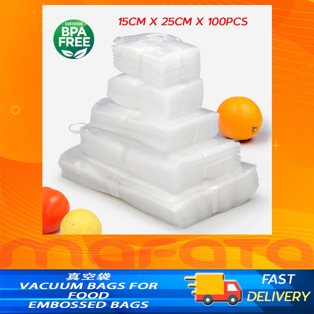 [Malaysia Seller Ready Stock] Vacuum Bag for Food Vacuum Sealer Storage