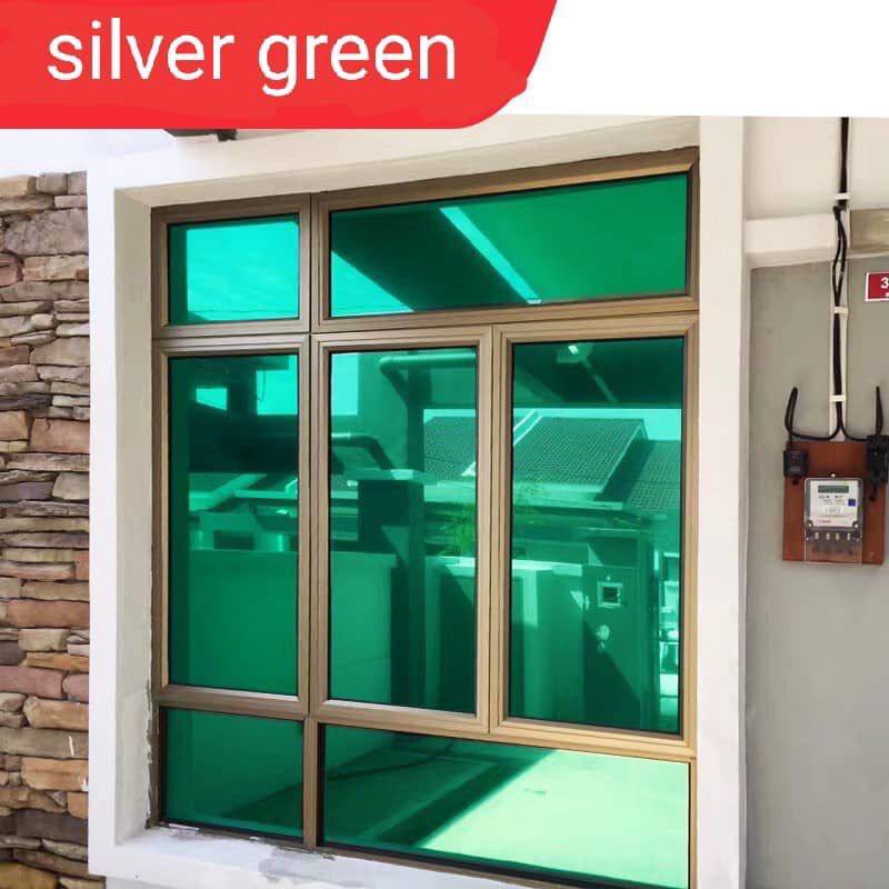 Tinted Sliding Door Cermin Tingkap Tinted Rumah Tinted Pejabat Tinted Dapur Tinted Privacy Reflective Film Hijau Shopee Malaysia