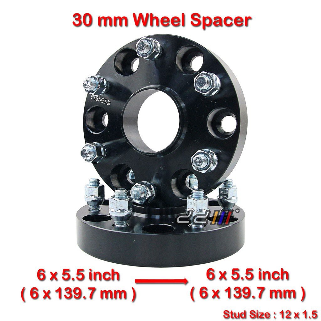 2Pcs Hub Centric Wheel Spacer 30mm 6x139.7 Mitsubishi Triton Pajero Sport Triton VGT