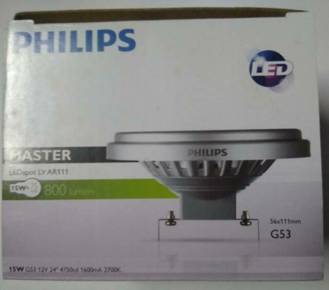 Pure Creep degree PHILIPS MASTER LEDspot LV AR111 15W. | Shopee Malaysia