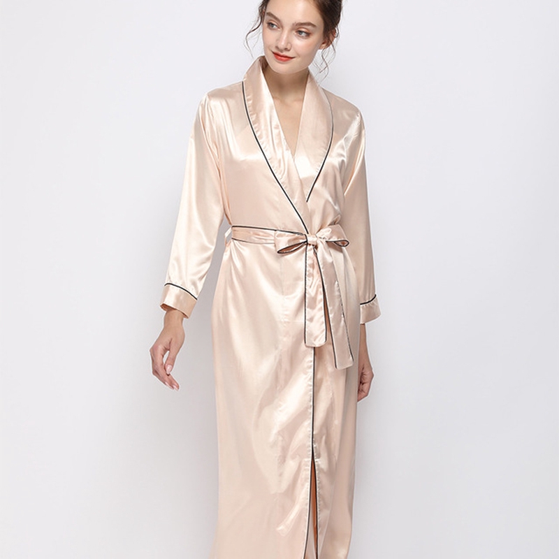 long silk nightwear