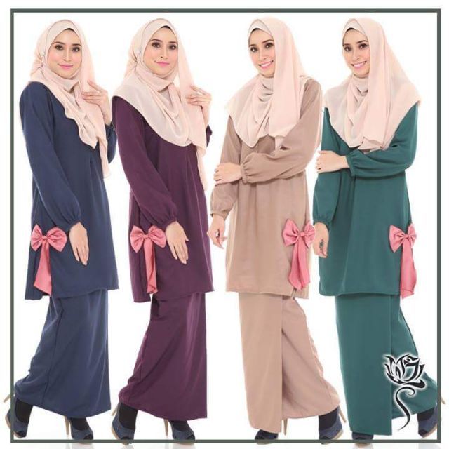 READY STOCK S XL KURUNG MODEN ALYA BAJU  RAYA 2019 