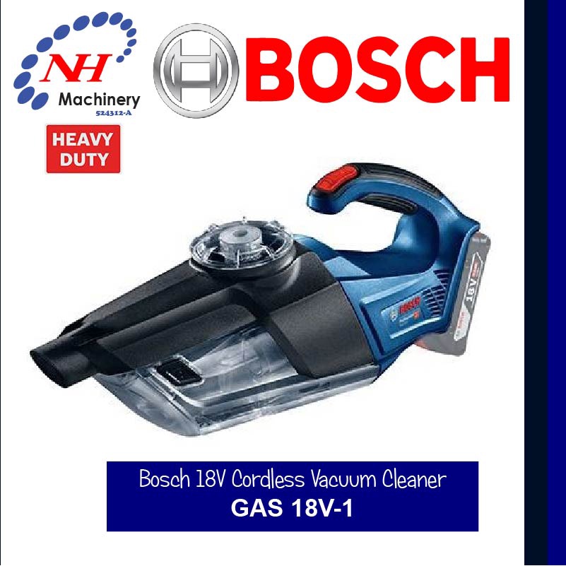 Bosch GAS 18V1 18V Cordless Vacuum Cleaner Shopee Malaysia