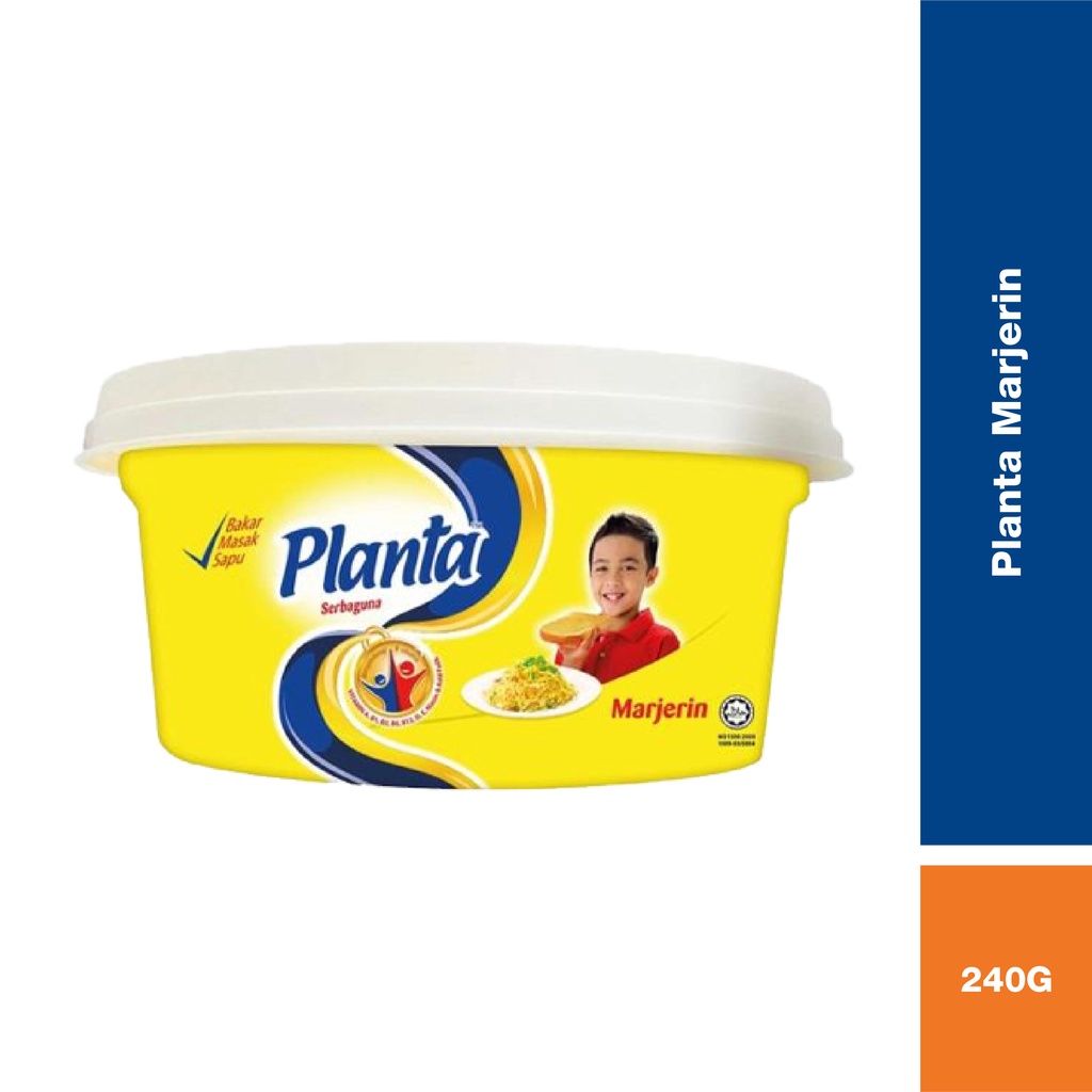 Planta Margarine   Marjerin 240g 