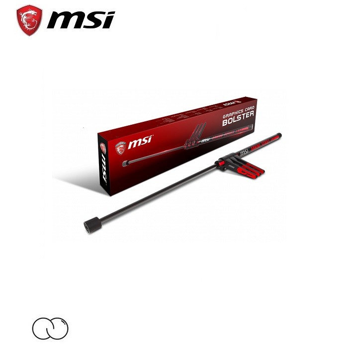 MSI Graphic Card Bolster / Universal Graphics Card Holder with two 2
