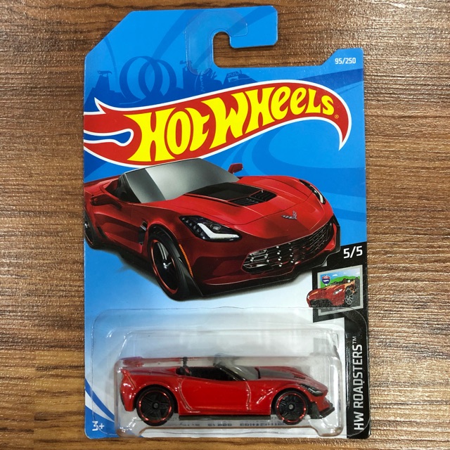 hot wheels corvette c7 z06 convertible