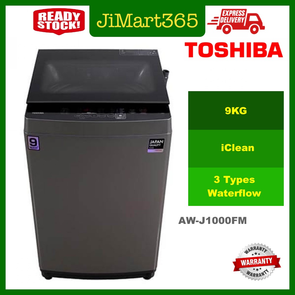 Toshiba 9KG Washing Machine AWJ1000FM / AWJ1000 Shopee Malaysia