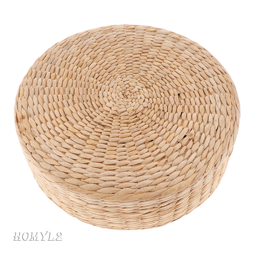 [HOMYLcfMY] '' Straw Floor Seat Cushion,Hand Woven Tatami Meditation Pillow Seating