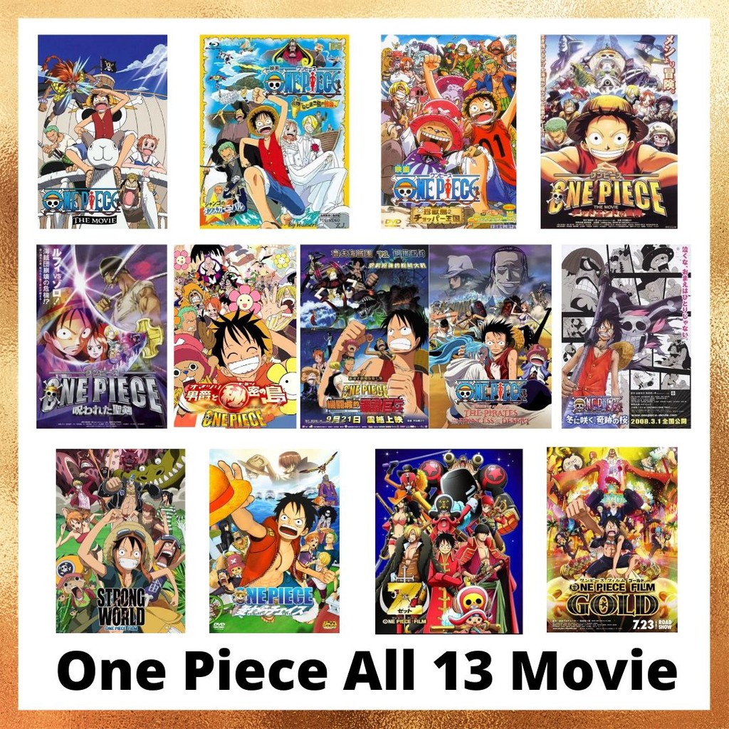 Full Movie One Piece All 13 Movie Best Anime Shopee Malaysia
