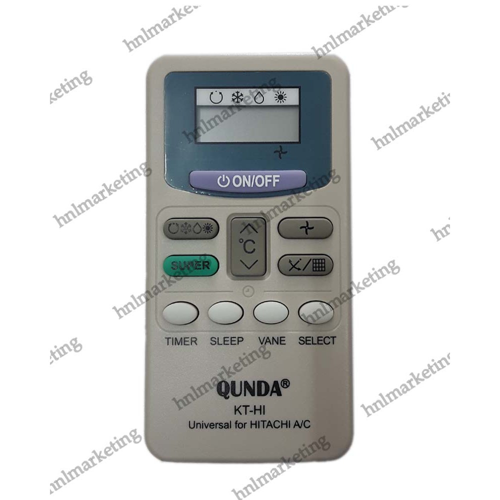 HITACHI AIR COND REMOTE CONTROL COMPATIBLE Shopee Malaysia