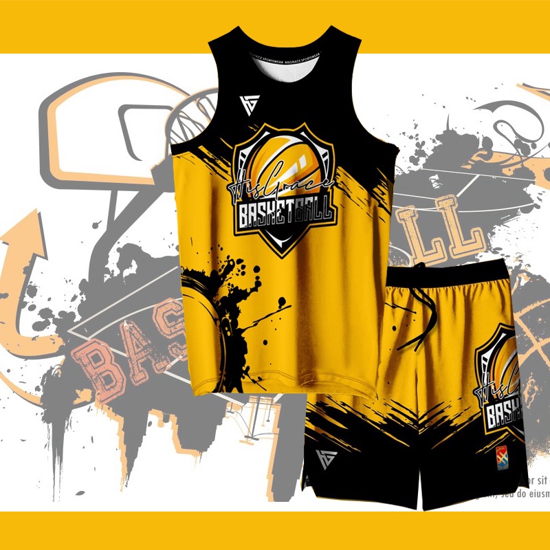 HISGRACE BASKETBALL YELLOW V2 HG CONCEPT JERSEY Shopee Malaysia