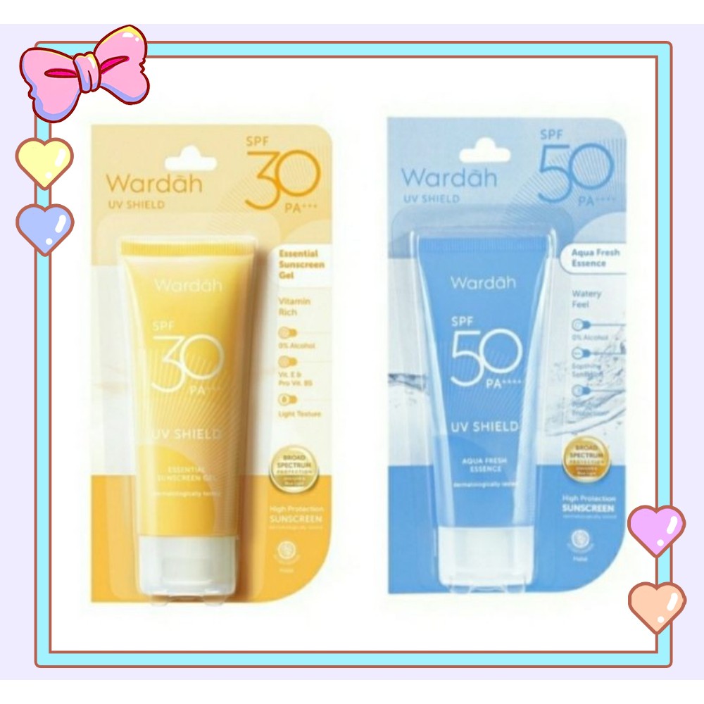 Sunscreen wardah spf 50