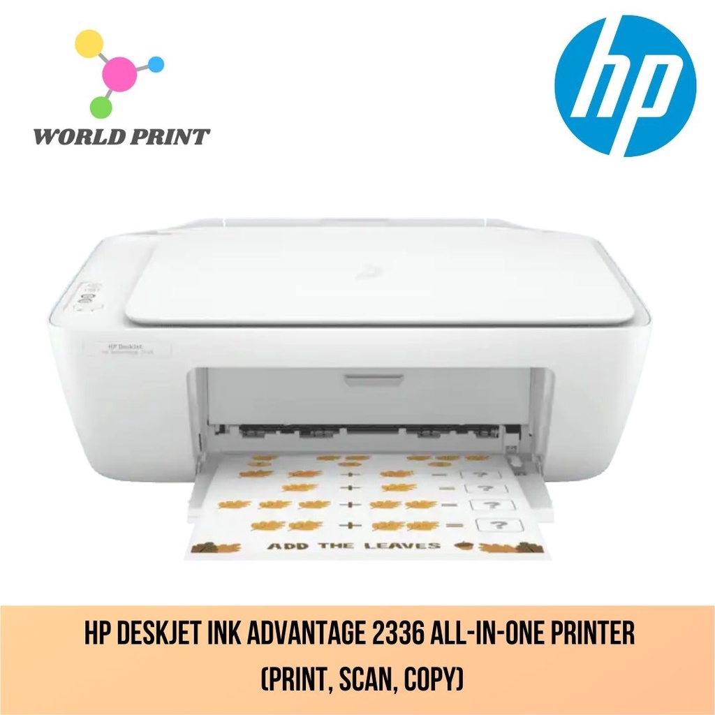 HP DeskJet Ink Advantage 2336 All-in-One Printer (Print, Scan, Copy ...