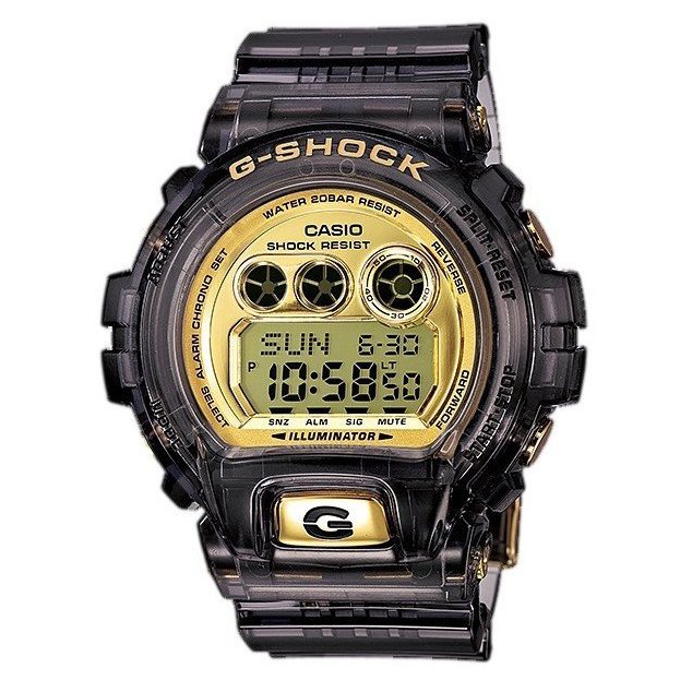 jam g shock hitam gold