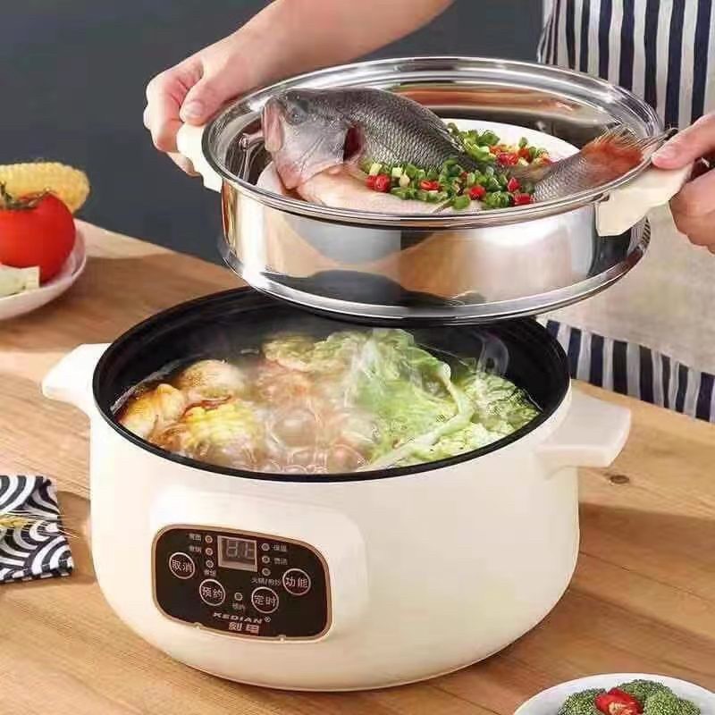 💯Ready Stock💯 26cm 3.5L non-stick electric skillet (new) 26cm 3.5L 不粘电煮锅（新）