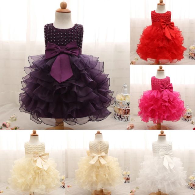 infant girl wedding outfit