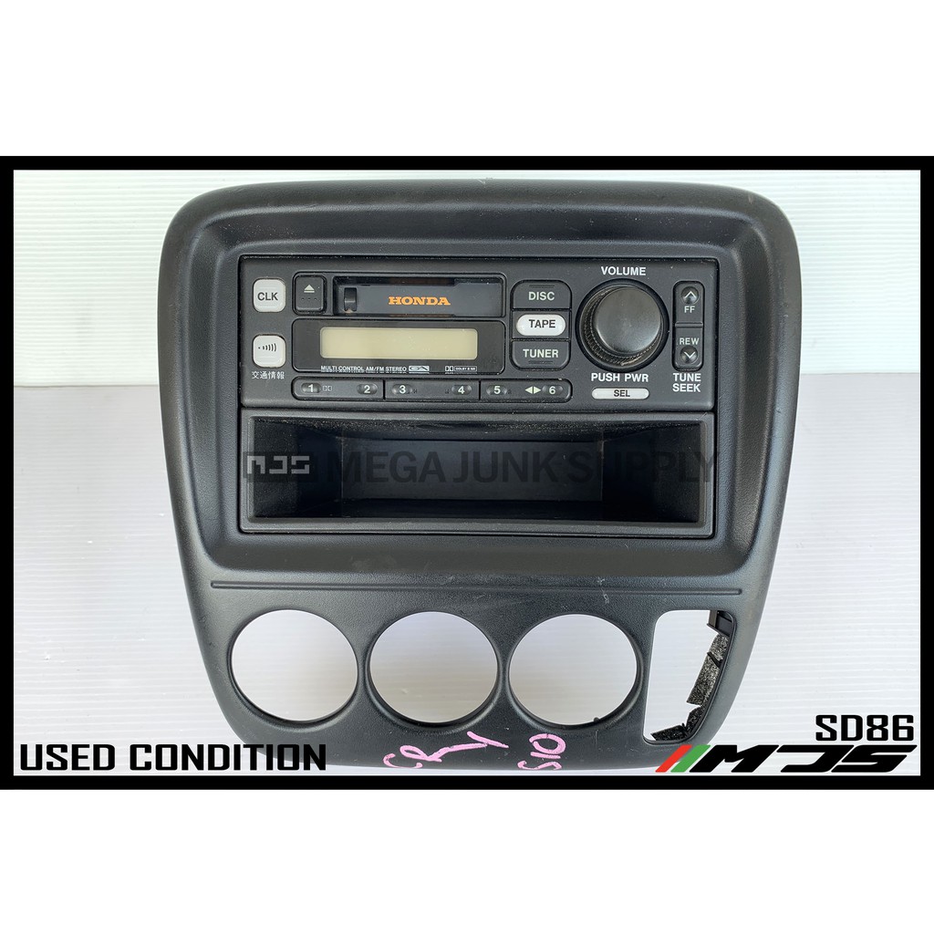 (USED) Honda CRV CRV (S10) 1st Gen (19972001) Original JDM Radio Air