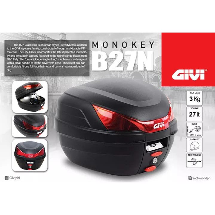 motorcycle givi box