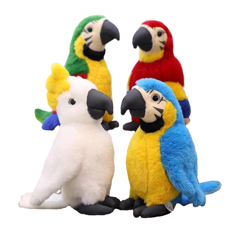 small stuffed birds