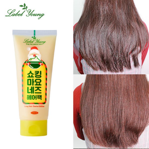 Label Young Shocking Mayonnaise Damaged Hair Pack Relaxing Care