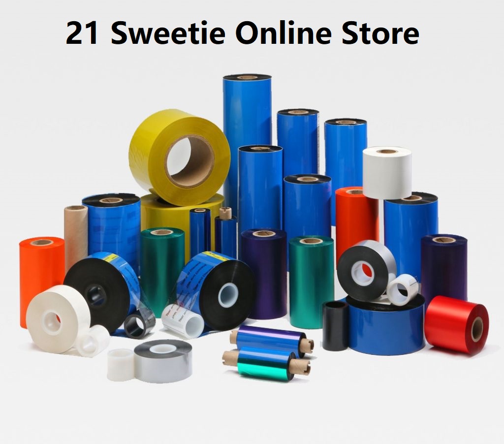 [ALL WAX] Premium ITW B220 S20 Wax Ribbon Combined Sizes Thermal