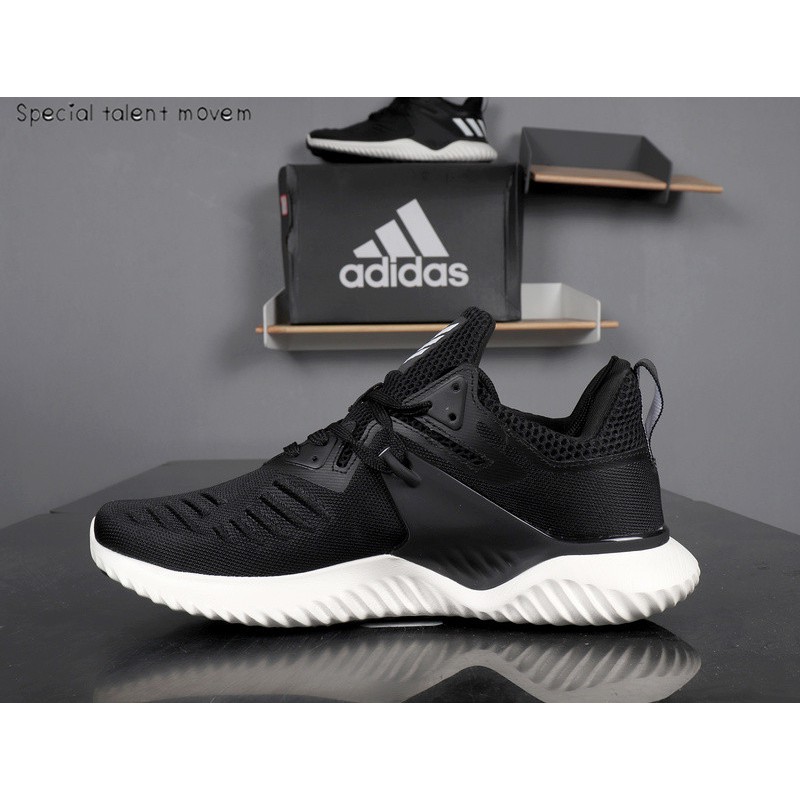 Adidas Alphabounce Beyond Black And White Shoes Running Shoes Original Quality Sneakers Shopee Malaysia