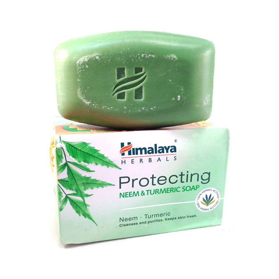 Himalaya Protecting Neem And Turmeric Soap 75g Shopee Malaysia