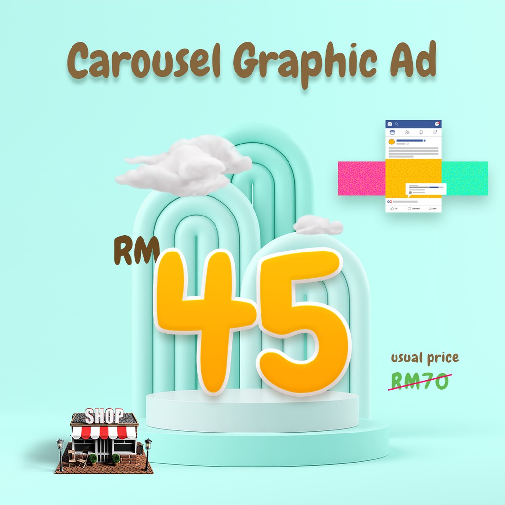 多媒体广告设计图Social Media Carousel Design | Shopee Malaysia