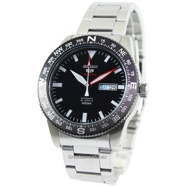 Seiko 5 Sports Men Stainless Steel Day/Date Automatic Watch SRP669K1 |  Shopee Malaysia