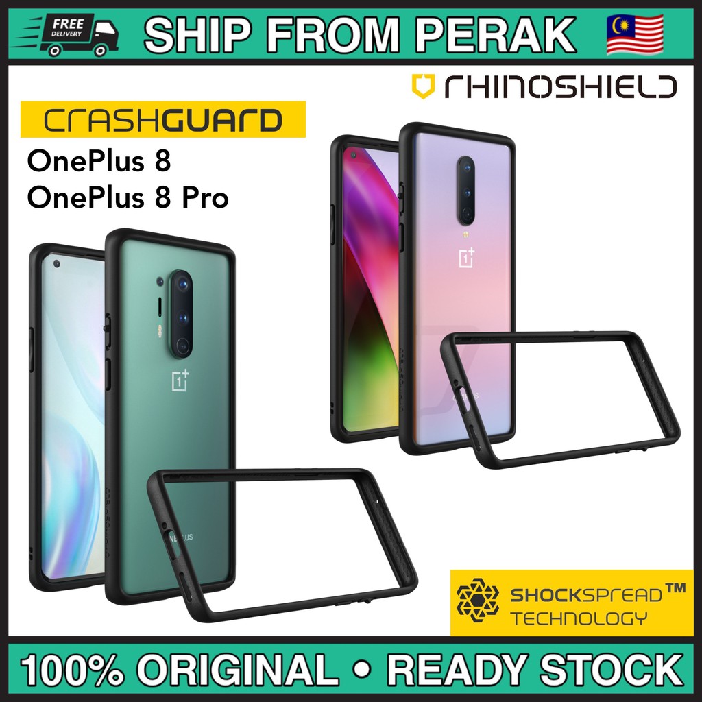 OnePlus 8 / 8 Pro RhinoShield CrashGuard Bumper Case | Shopee Malaysia