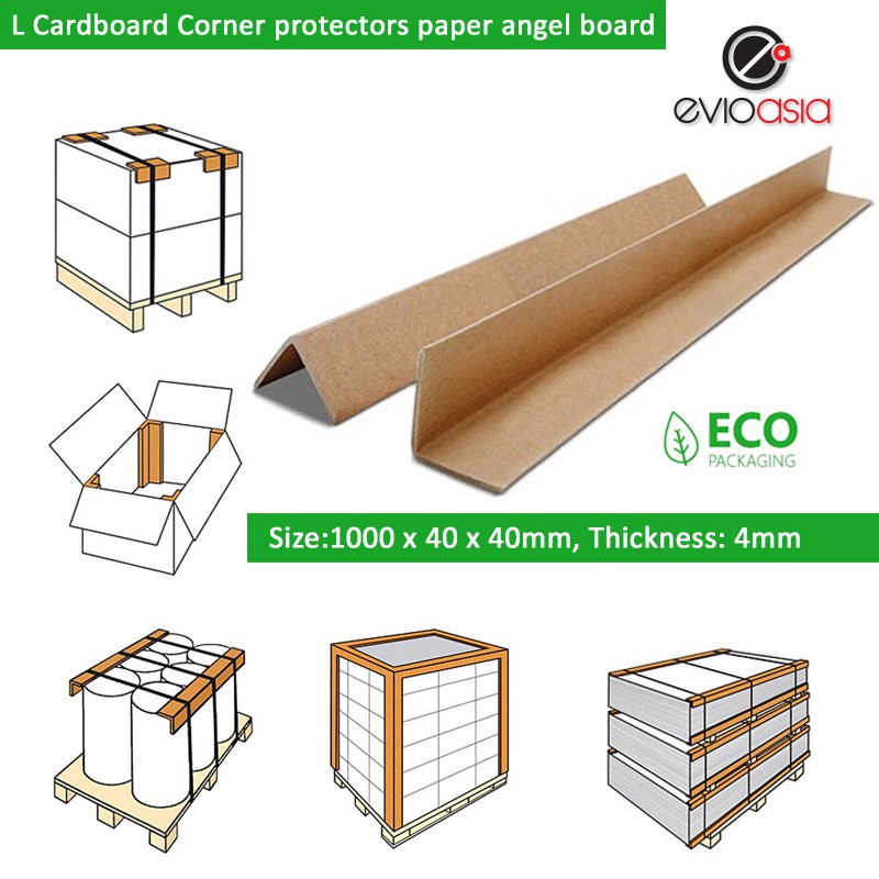 100cm L Shape Cardboard Corner Protector Paper Angel Board | Shopee ...