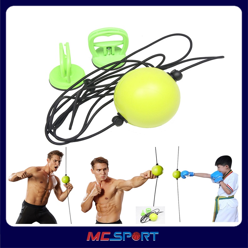 MCSPORT Adjustable Suction Cup Boxing Reflex Speed Ball Sports Muay