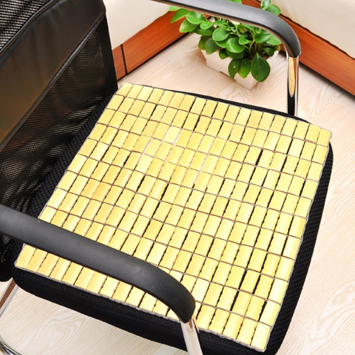 BBD 43x43cm Office/Dining/Sofa Seat Chair Bamboo Mat HM348