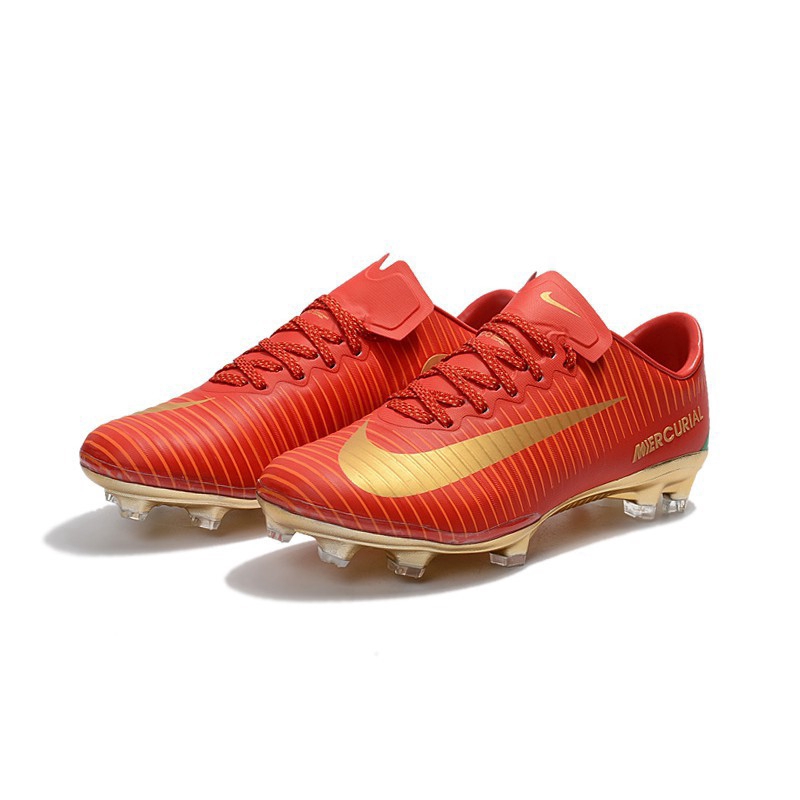 nike cr7 red and gold