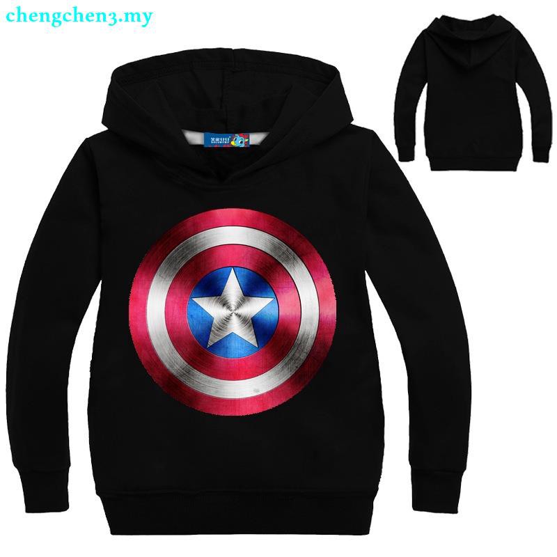 captain america kids hoodie