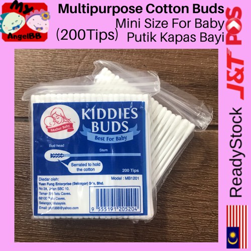 Mother baby multi purpose Cotton Buds Slim suitable for baby ,mini size ...