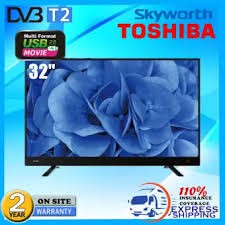 TOSHIBA 32" HD READY DIGITAL LED TV 32L3750VM (DVBT2)-BUILT IN MYTV/HAIER SMART TV 43"