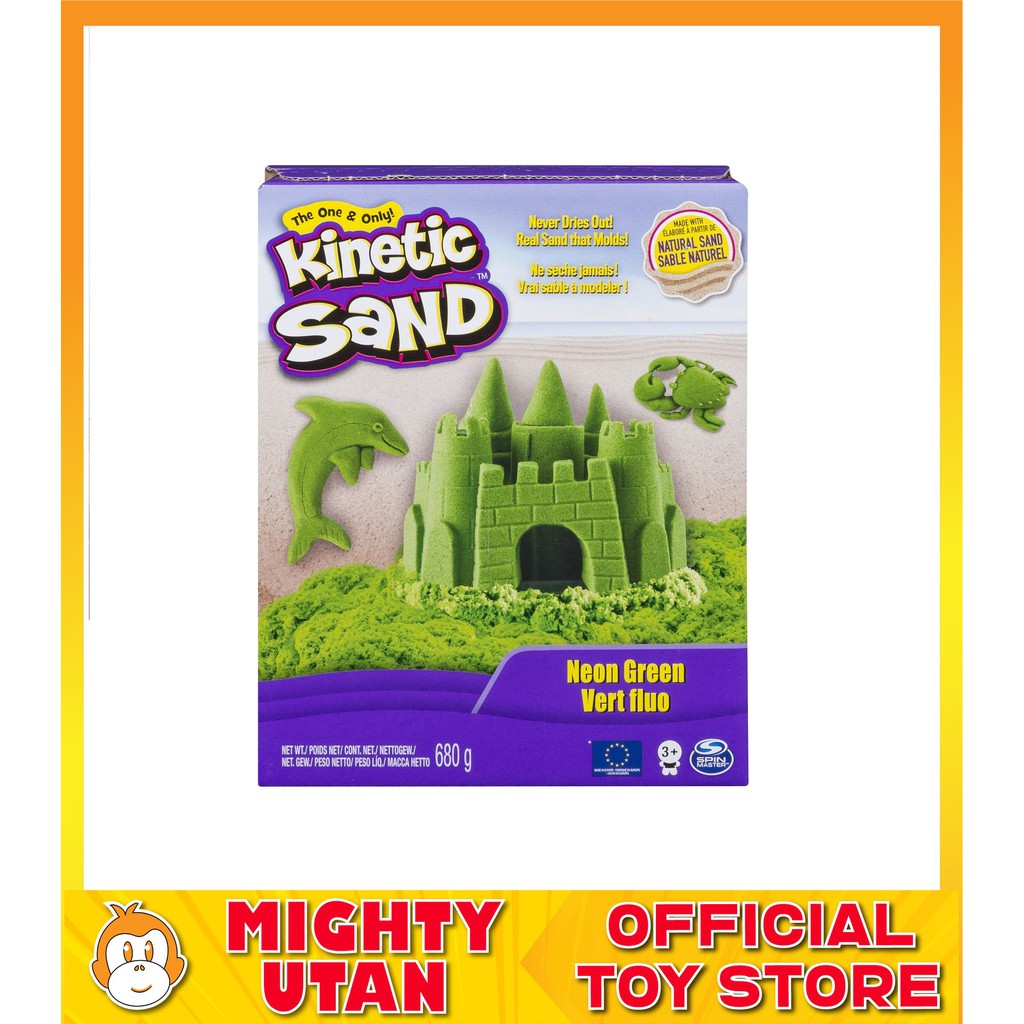 kinetic sand neon