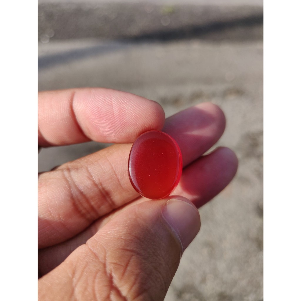 Batu Cincin Akik Yaman Rumani Merah 2  Shopee Malaysia