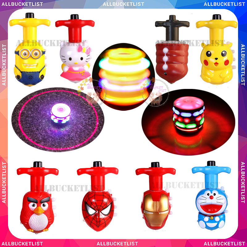 Spinning Top with Sound Music and Lights Spinning Toy Birthday Gift for Boys and Girls Amorr Light Up Spinning Top Toy for Kids Toddlers 