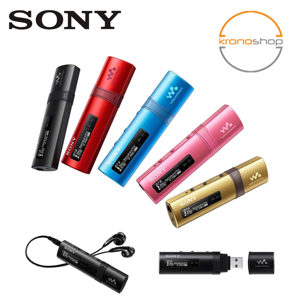 Sony NWZ-B183F Walkman MP3 Player With Built In USB 4GB Internal Memory ...