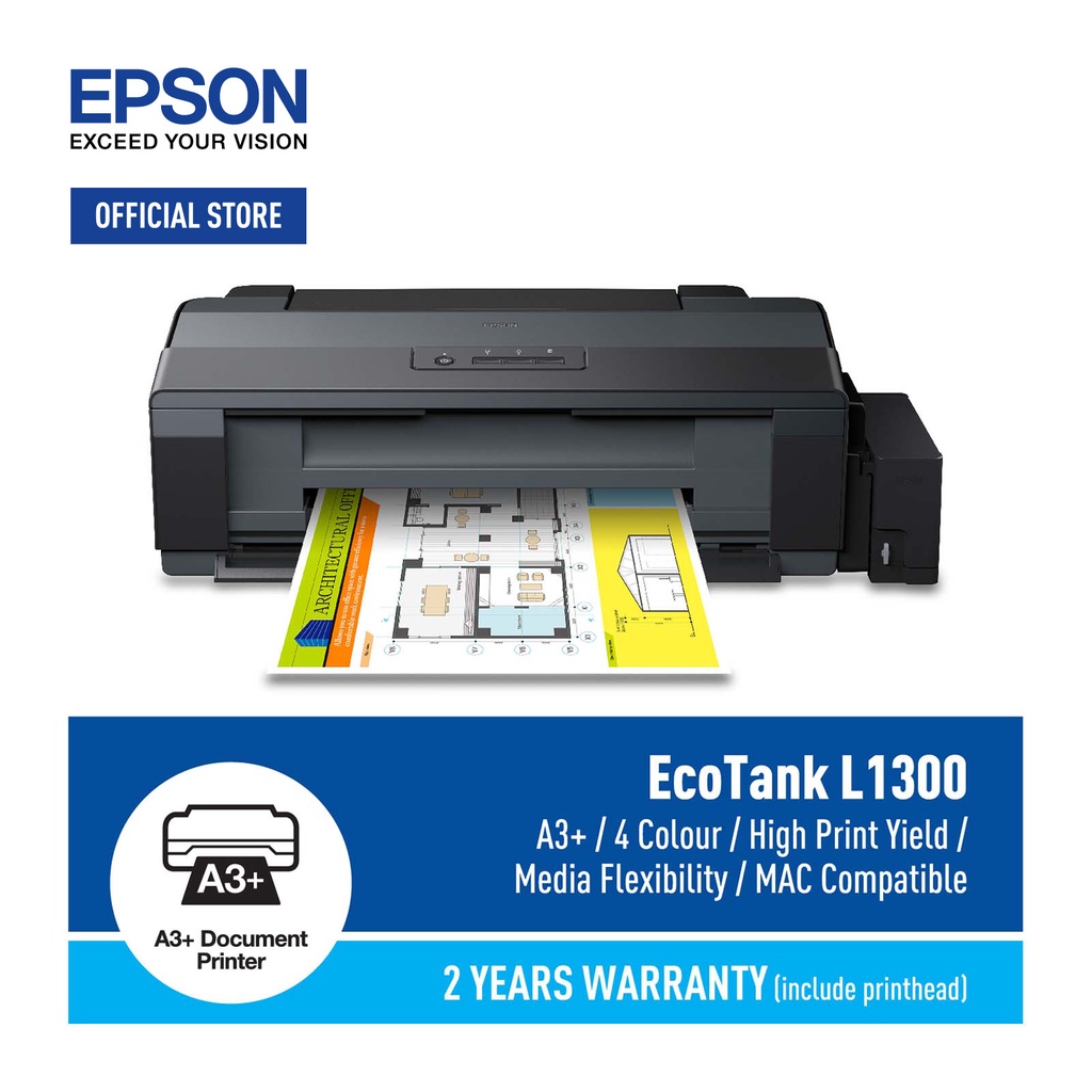 Epson L1300 A3 Ink Tank Printer Shopee Malaysia 9370