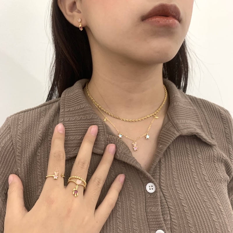 Beary Ring, Necklace & Earring (Dreamland Collection)