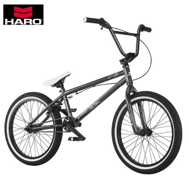 white haro bmx bike