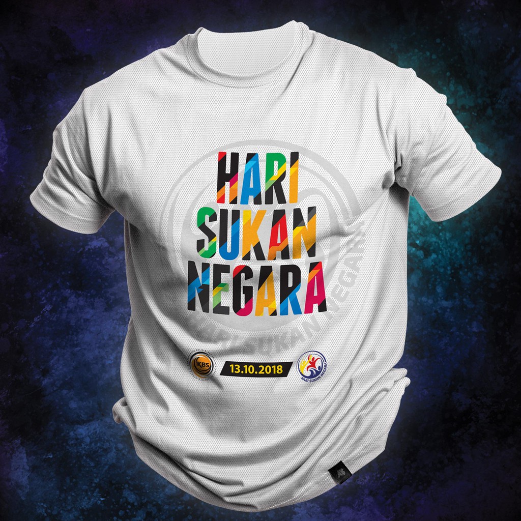 T Shirt Hari Sukan Negara Shopee Malaysia