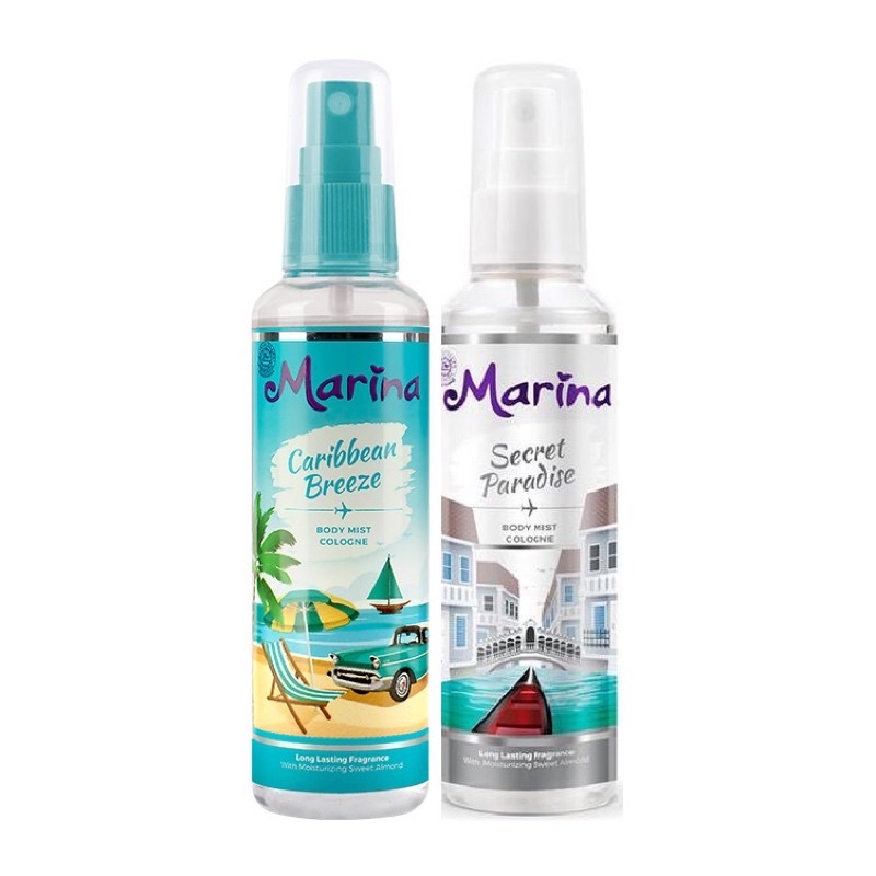 MARINA hair & body mist 100 ml Shopee Malaysia